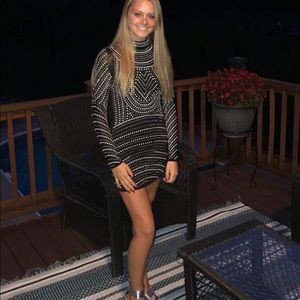 Windsor black pearl dress